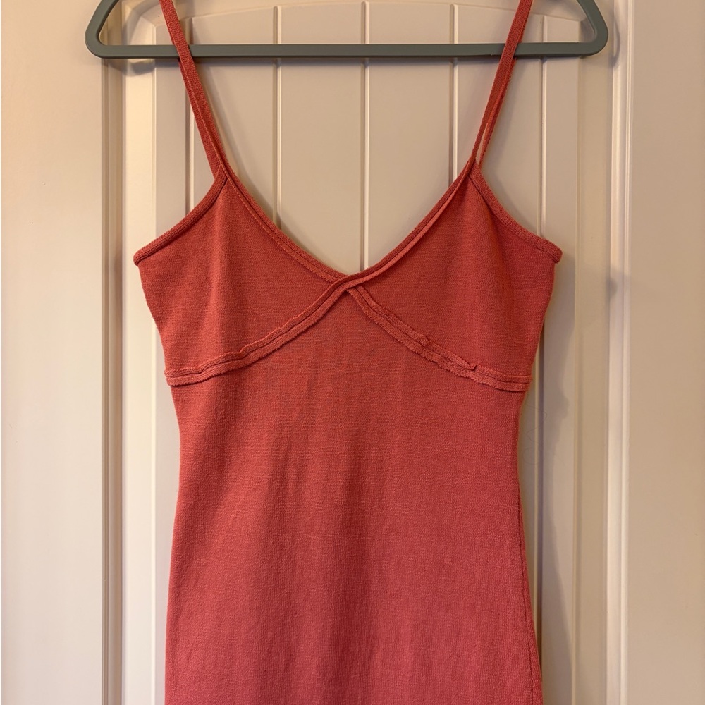 Missguided Coral Camisole dress